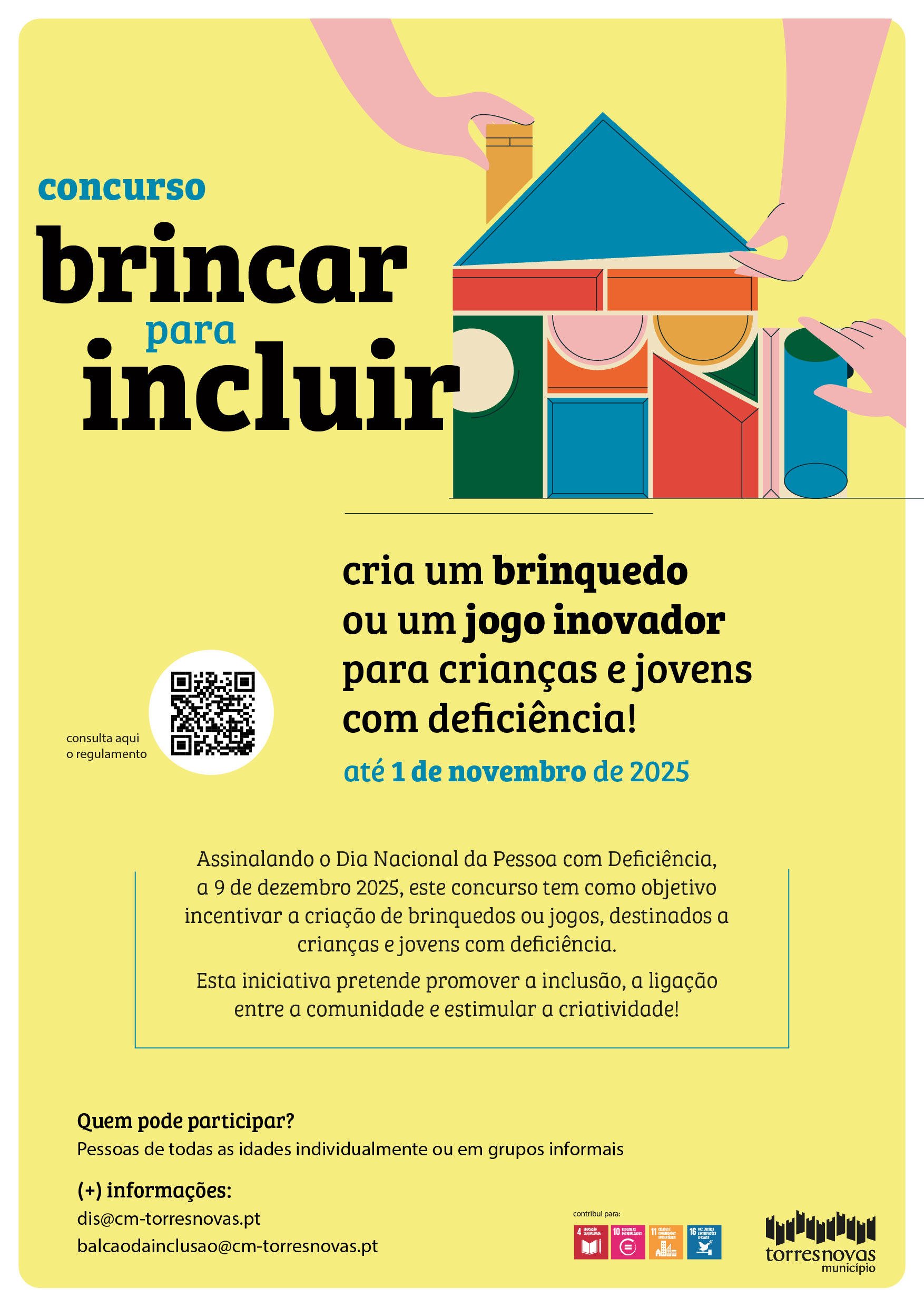 Concurso “Criar Para Incluir” | Criação de brinquedo/jogo 
