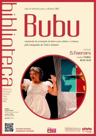 Espetáculo «BubU», pela Companhia de Teatro Andante 