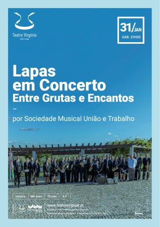 Lapas em Concerto – Entre Grutas e Encantos, por Sociedade Musical União e Trabalho (SMUT)
