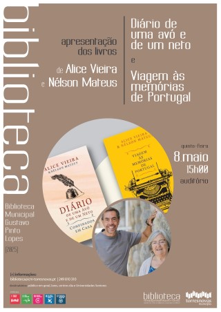 Apresentação de livros de Alice Vieira e Nélson Mateus