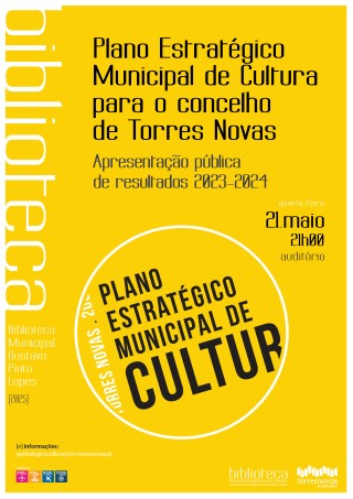 Apresentação pública de resultados 2023/2024 do Plano Estratégico Municipal de Cultura