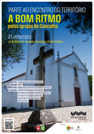 Parte ao Encontro do Território – A Bom Ritmo pelas Igrejas do concelho
