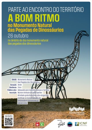 Parte ao Encontro do Território – A Bom Ritmo no Monumento Natural das Pegadas dos Dinossáurios