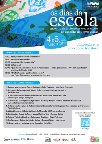 Encontro de professores e educadores do concelho de Torres Novas
