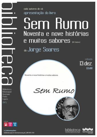 Apresentação do livro "Sem Rumo", de Jorge Soares