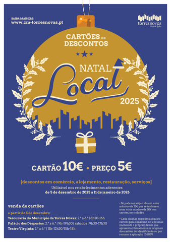 Campanha «Torres Novas - Natal Local» 2025