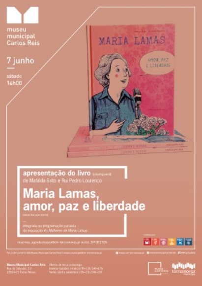 Apresentação do livro «Maria Lamas, Amor, Paz e Liberdade», de Mafalda Brito e Rui Pedro Lourenço