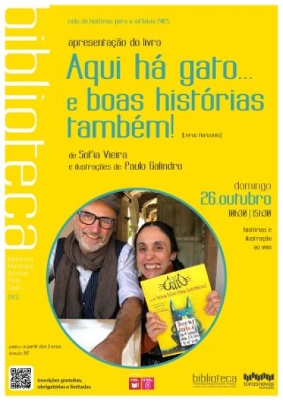 Apresentação do livro «Aqui Há Gato…e boas histórias também»