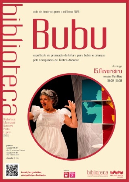 Espetáculo «BubU», pela Companhia de Teatro Andante 