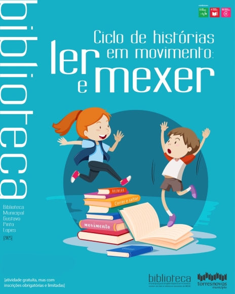 Ciclo de histórias em movimento: ler e mexer - Ginasticar com cores