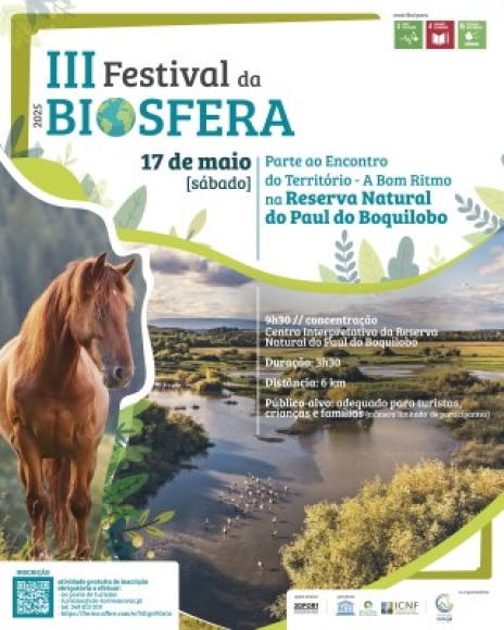 III Festival da Biosfera | Passeio na Reserva Natural do Paul do Boquilobo