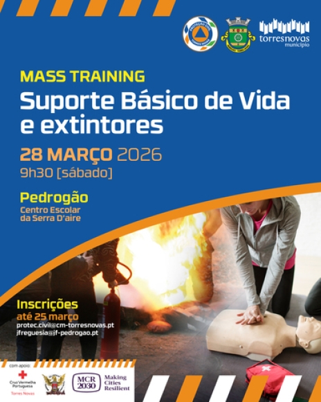 Ação de formação | Mass Training SBV e Utilização de Extintores