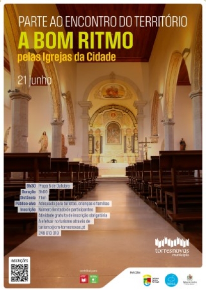 Parte ao Encontro do Território – A Bom Ritmo pelas Igrejas da cidade